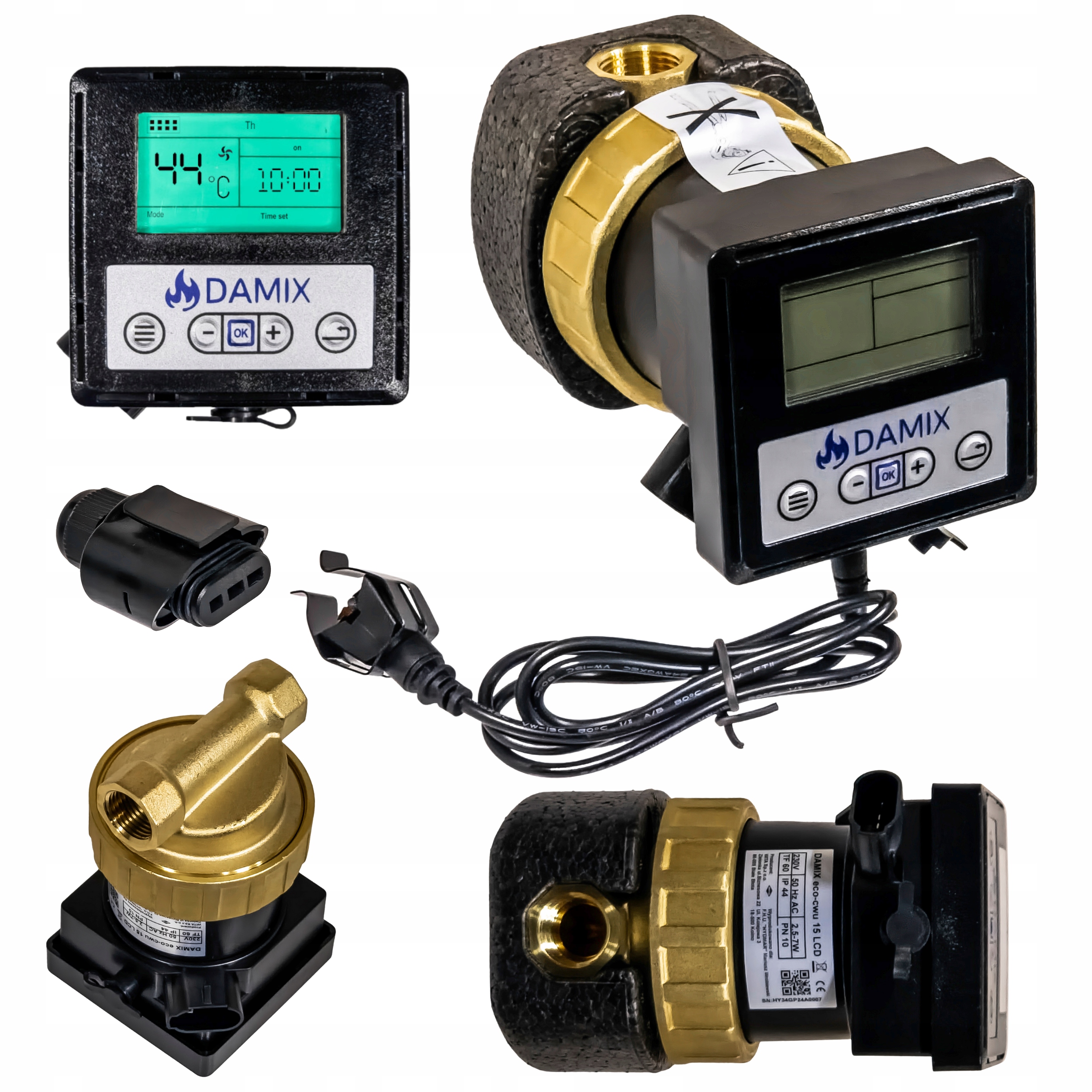 OBEHOVÉ ČERPADLO ECO-TUV 15 + LCD ELEKTRONICKÝ PROGRAM ÚSPORY ENERGIE